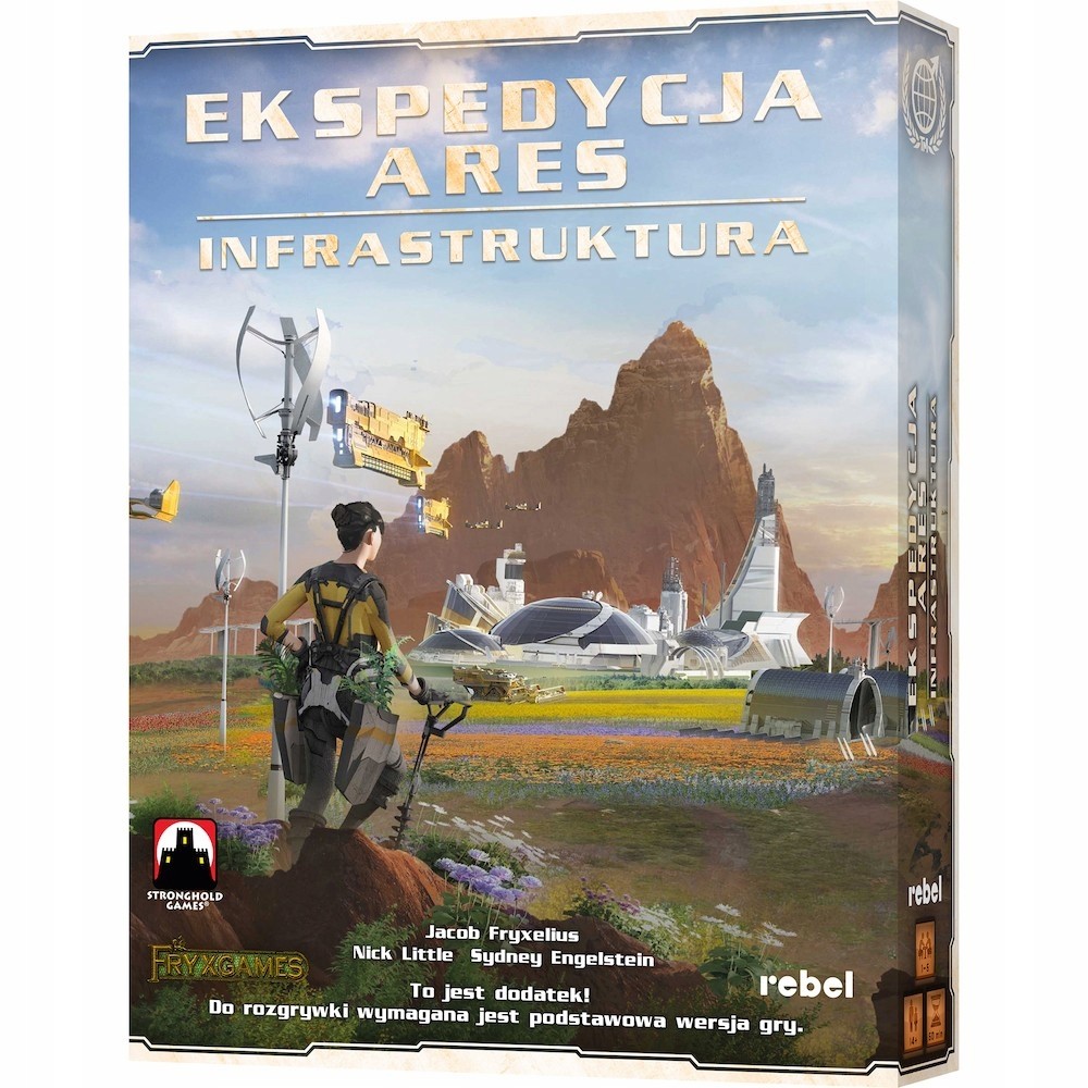Terraforming Mars: Expedícia Ares - Spoločenská hra - Rebel Infrastructure